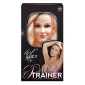 Надувная кукла с вибрацией и 2 любовными отверстиями Hot Lucy Lifesize Love Doll - NMC - в Первоуральске купить с доставкой