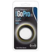 Черно-желтое силиконовое эрекционное кольцо Silicone Go Pro Cock Ring - Blush Novelties - в Первоуральске купить с доставкой