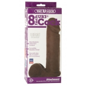 Насадка-реалистик Vac-U-Lock 8  ULTRASKYN Cock - 20,6 см. - Doc Johnson - купить с доставкой в Первоуральске
