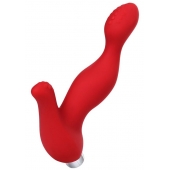 Красный силиконовый вибростимулятор простаты Proman - 12,5 см. - ToyFa - в Первоуральске купить с доставкой