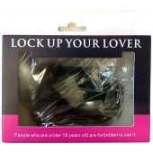 Черные меховые наручники Love с ключиками - Baile - купить с доставкой в Первоуральске