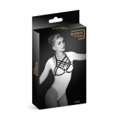 Черная упряжь на грудь Clara - Bijoux Pour Toi - купить с доставкой в Первоуральске