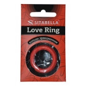 Эрекционное кольцо из киберкожи с пупырышками - Sitabella - в Первоуральске купить с доставкой