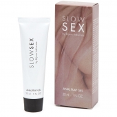 Лубрикант на водной основе Slow Sex Anal Play Gel - 30 мл. - Bijoux Indiscrets - купить с доставкой в Первоуральске