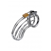 Серебристый пояс верности TOYFA на замочке - ToyFa - купить с доставкой в Первоуральске