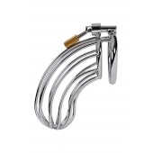 Серебристый пояс верности TOYFA на замочке - ToyFa - купить с доставкой в Первоуральске