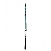 Изумрудный поводок для ошейника Ladys Arsenal - БДСМ Арсенал - купить с доставкой в Первоуральске