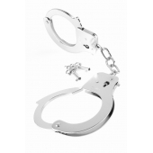 Металлические серебристые наручники Designer Metal Handcuffs - Pipedream - купить с доставкой в Первоуральске