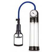 Прозрачная вакуумная помпа Sex Expert с манометром - Sex Expert - в Первоуральске купить с доставкой