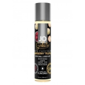 Лубрикант с ароматом трюфелей из белого шоколада и малины JO GELATO WHITE CHOCOLATE RASPBERRY TRUFFLE - 30 мл. - System JO - купить с доставкой в Первоуральске