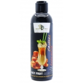 Интимный гель-смазка JUICY FRUIT с ароматом солёной карамели - 200 мл. - БиоМед - купить с доставкой в Первоуральске