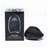 Черный инновационный мужской вибратор PULSE SOLO ESSENTIAL - Hot Octopuss - в Первоуральске купить с доставкой