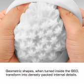 Белый мастурбатор Tenga Geo Coral - Tenga - в Первоуральске купить с доставкой