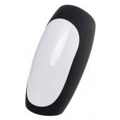 Черно-белый перезаряжаемый мастурбатор Erotist Hailstorm - Erotist Adult Toys - в Первоуральске купить с доставкой