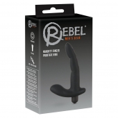 Черный вибромассажер простаты Naughty Finger Prostate Vibe - 13,8 см. - Orion - в Первоуральске купить с доставкой