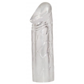 Удлиняющая насадка на пенис Mega Dick Sleeve Transparent - Orion - в Первоуральске купить с доставкой