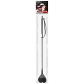 Черный стек с наконечником-сердечком - 54 см. - Notabu - купить с доставкой в Первоуральске