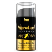 Жидкий интимный гель с эффектом вибрации Vibration! Vodka Energy - 15 мл. - INTT - купить с доставкой в Первоуральске