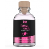 Массажный гель с согревающим эффектом Cotton Candy - 30 мл. - INTT - купить с доставкой в Первоуральске