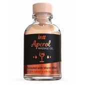 Массажный гель с согревающим эффектом Aperol - 30 мл. - INTT - купить с доставкой в Первоуральске