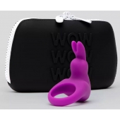 Фиолетовое эрекционное виброкольцо Happy Rabbit Cock Ring Kit - Happy Rabbit - в Первоуральске купить с доставкой