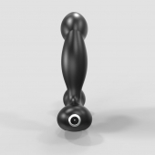 Черный вибромассажер простаты и промежности Prostate Pro с пультом ДУ - Bathmate - в Первоуральске купить с доставкой