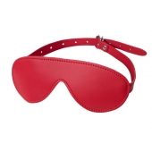 Красная маска Anonymo из искусственной кожи - ToyFa - купить с доставкой в Первоуральске Красная маска Anonymo из искусственной кожи - ToyFa - купить с доставкой в Первоуральске