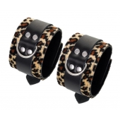 Наручники Anonymo с анималистическим принтом - ToyFa - купить с доставкой в Первоуральске Наручники Anonymo с анималистическим принтом - ToyFa - купить с доставкой в Первоуральске