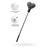 Черный стек со шлепком в форме сердца Anonymo - 35 см. - ToyFa - купить с доставкой в Первоуральске