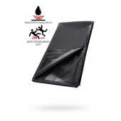 Черная простыня для секса из ПВХ - 220 х 200 см. - ToyFa - купить с доставкой в Первоуральске