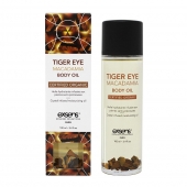Органическое массажное масло TIGER EYE MACADAMIA - 100 мл. - Exsens - купить с доставкой в Первоуральске