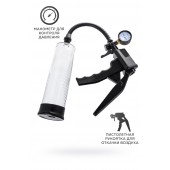 Прозрачная механическая помпа для пениса Viggo - Sexus - в Первоуральске купить с доставкой