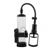 Прозрачная вакуумная помпа с вибрацией Vibrating Penis Pump - Dream Toys - в Первоуральске купить с доставкой