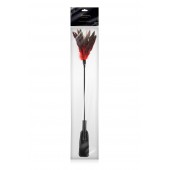Стек-щекоталка Sweet Caress Feather Whip - 58 см. - Sweet Caress - купить с доставкой в Первоуральске