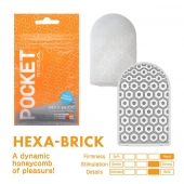 Карманный мастурбатор HEXA-BRICK - Tenga - в Первоуральске купить с доставкой