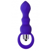 Фиолетовая анальная вибровтулка Curvy - 14 см. - ToyFa в Первоуральске Фиолетовая анальная вибровтулка Curvy - 14 см. - ToyFa