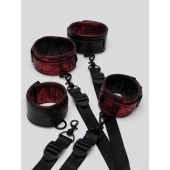 Изысканный набор фиксаций на кровати Reversible Under Mattress Restraint Set - Fifty Shades of Grey - купить с доставкой в Первоуральске