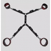 Изысканный набор фиксаций на кровати Reversible Under Mattress Restraint Set - Fifty Shades of Grey - купить с доставкой в Первоуральске
