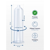 Презервативы MY.SIZE размер 47 - 3 шт. - My.Size - купить с доставкой в Первоуральске Презервативы MY.SIZE размер 47 - 3 шт. - My.Size - купить с доставкой в Первоуральске