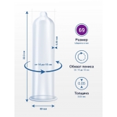 Презервативы MY.SIZE размер 69 - 3 шт. - My.Size - купить с доставкой в Первоуральске Презервативы MY.SIZE размер 69 - 3 шт. - My.Size - купить с доставкой в Первоуральске