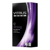 Презервативы с утолщённой стенкой VITALIS PREMIUM strong - 12 шт. - Vitalis - купить с доставкой в Первоуральске