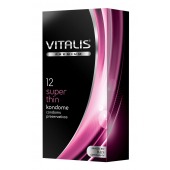 Ультратонкие презервативы VITALIS PREMIUM super thin - 12 шт. - Vitalis - купить с доставкой в Первоуральске