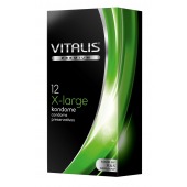 Презервативы увеличенного размера VITALIS PREMIUM x-large - 12 шт. - Vitalis - купить с доставкой в Первоуральске
