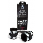 Серо-черные наручники Totally His - Fifty Shades of Grey - купить с доставкой в Первоуральске