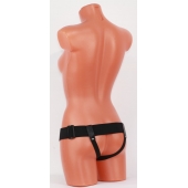 Универсальные черные трусики для страпона - БДСМ Арсенал - купить с доставкой в Первоуральске