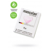 Супертонкие презервативы Masculan Pur - 3 шт. - Masculan - купить с доставкой в Первоуральске