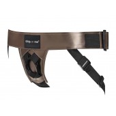 Бронзовый пояс для насадок Curious Harness - Strap-on-me - купить с доставкой в Первоуральске