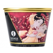Массажная  свеча Sparkling Strawberry Wine с ароматом клубничного вина - 170 мл. - Shunga - купить с доставкой в Первоуральске