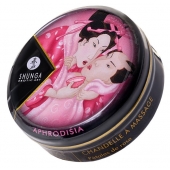 Массажная свеча Rose Petals с ароматом розы - 30 мл. - Shunga - купить с доставкой в Первоуральске