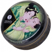 Массажная свеча Exotic Green Tea с ароматом зелёного чая - 30 мл. - Shunga - купить с доставкой в Первоуральске